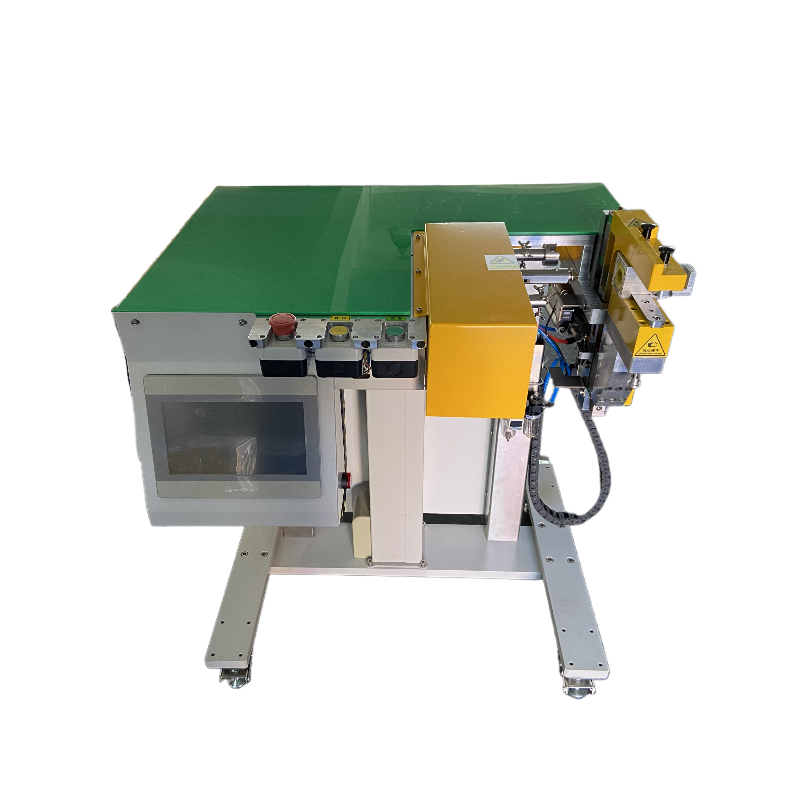 Dual station servo hose assembly machine